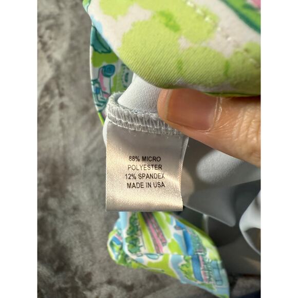 NWOT Kaeli Smith Size Medium Girl Dress Short Sleeve Crew Neck Gold‎ Tennis Club - Picture 7 of 7